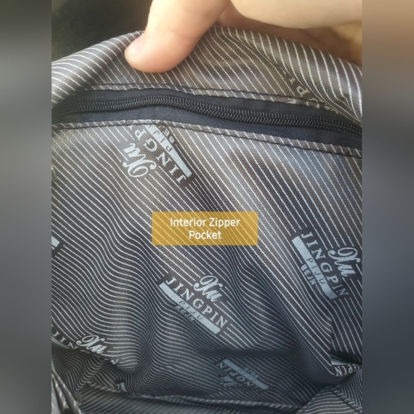 Xu Jing Pin Piju Bejn Unique Crossbody Messenger Bag with Adjustable Strap - Picture 4 of 8